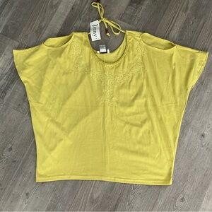 JENNY WOMENS COLD SHOULDER TOP
